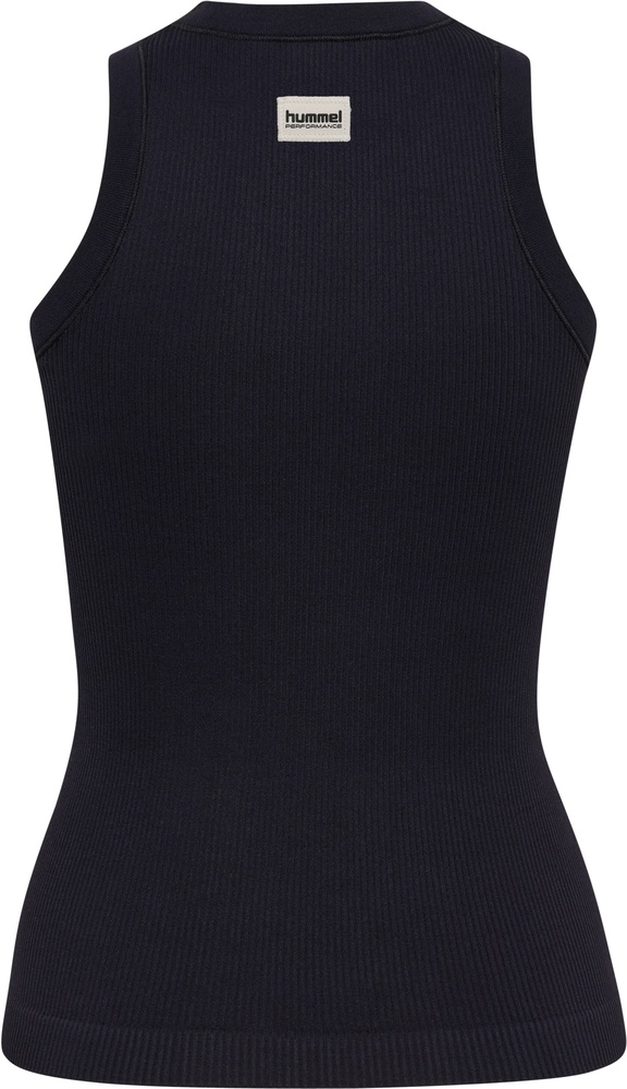 HummelDamenPulseSeamlessRibWTankTop230307Black-L