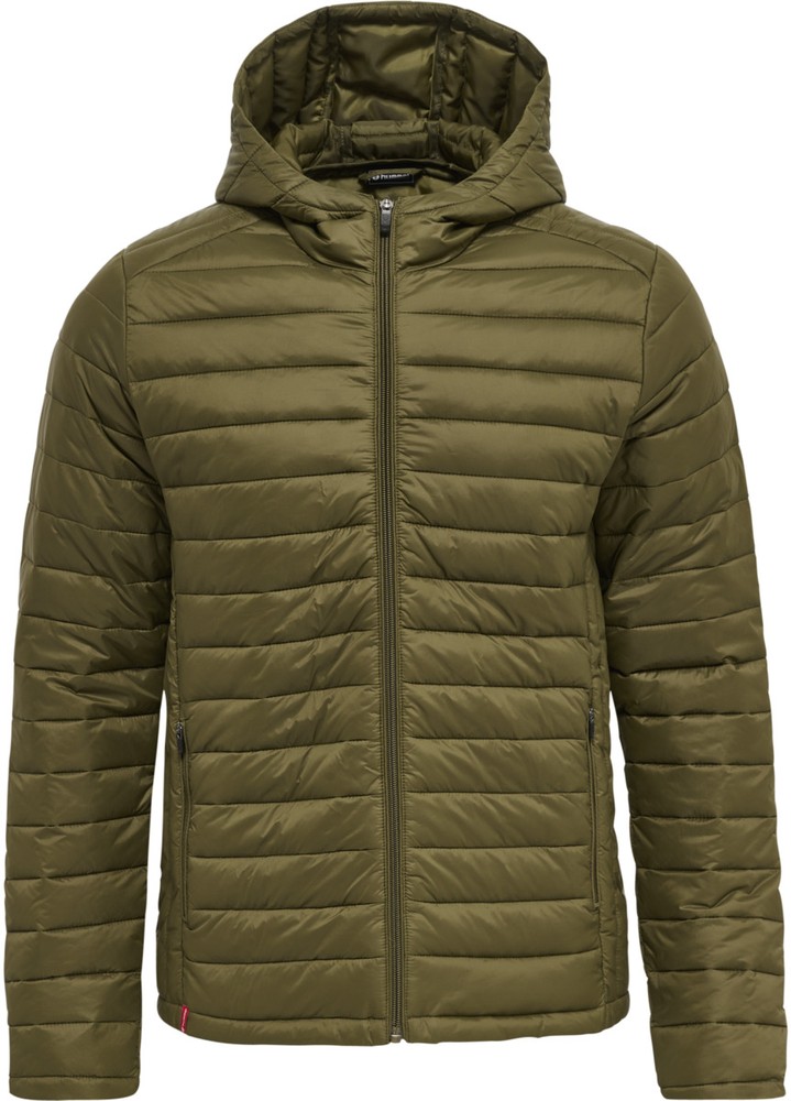 HummelJackeHmlredQuiltedHoodJacketDarkOlive-XXL