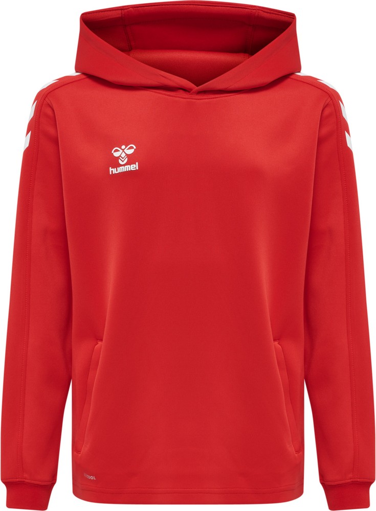 HummelKinderHoodieHmlcoreXkPolyKidsSweatHoodieTrueRed-116