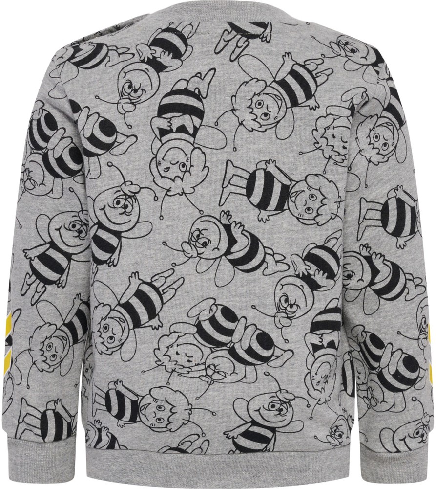 HummelKinderTrainingsanzugMayaAopCrewsuitGreyMelange