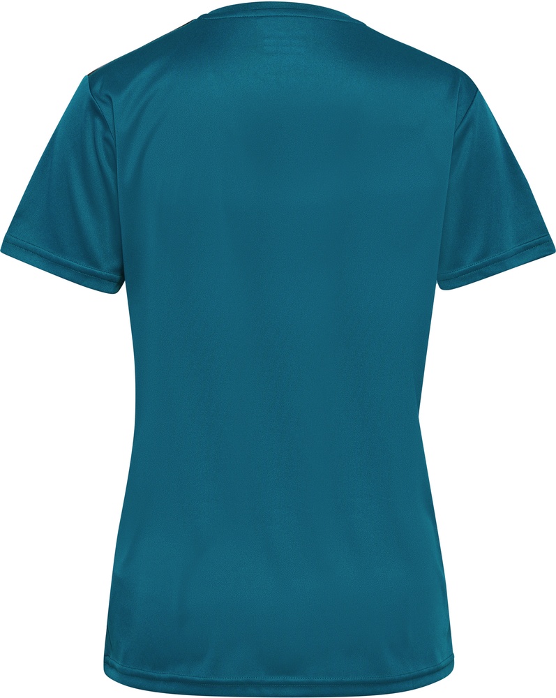 HummelDamenT-ShirtHmlauthenticPlJerseySSWomanBlueCoralSulphurSpring-XXL