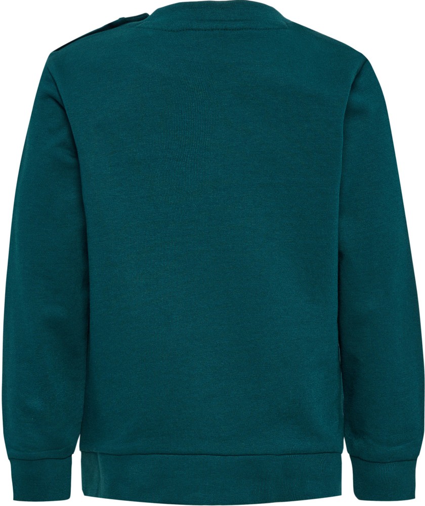 HummelKinderSweatshirtsHmllimeSweatshirtDeepTeal-104