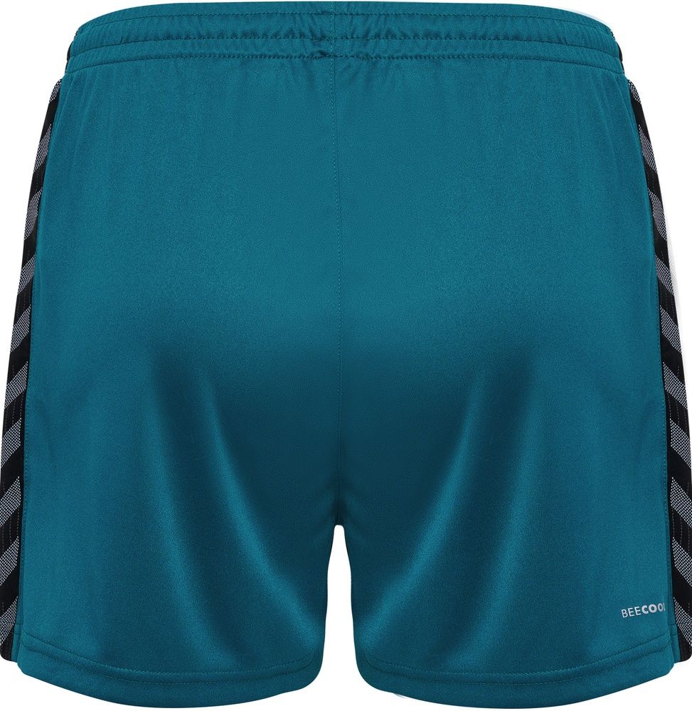 HummelDamenShortsHmlauthenticPlShortsWomanBlueCoral-XXL