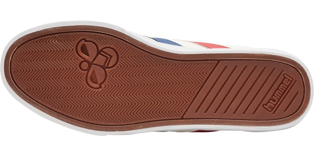 HummelSneakerflachHummelSlimmerStadilLowWhiteBlueRedGum-36
