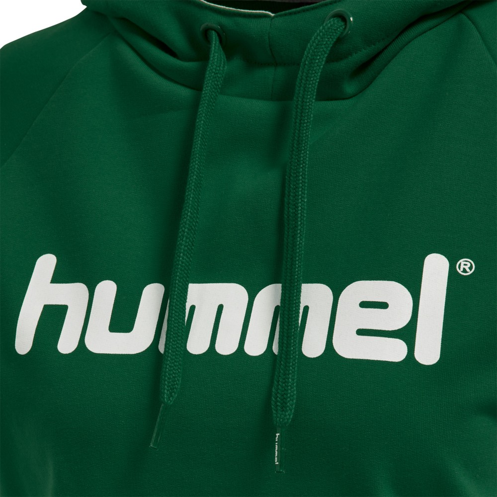 HummelDamenHoodieHmlgoCottonLogoHoodieWomanEvergreen-XXL