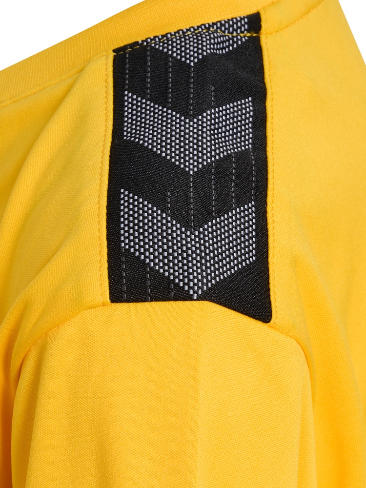 HummelKinderT-ShirtTopHmlauthenticPlJerseySSKidsSportsYellowTrueBlue-116