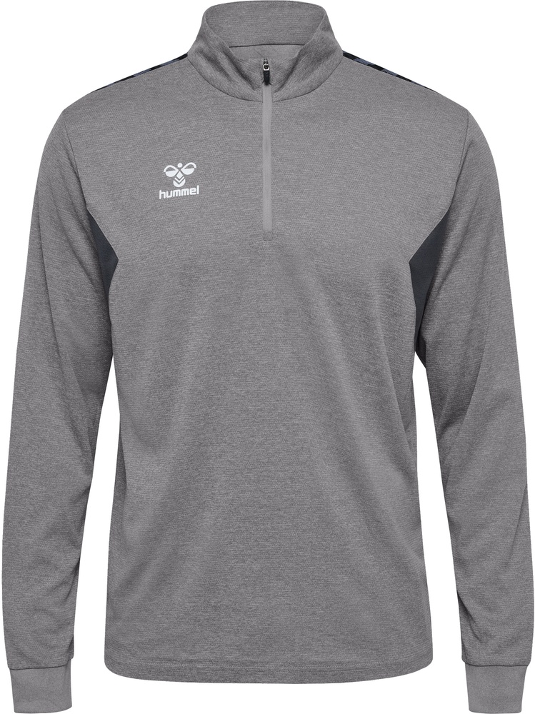 HummelTrainingsjackeHmlauthenticHalfZipSweatGreyMelange-XXL