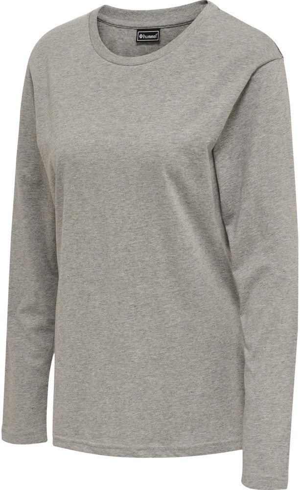 HummelDamenLongsleeveHmlredBasicT-ShirtLSWomanGreyMelange-XXL