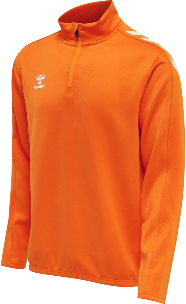 HummelHalf-ZipSweatshirtHmlcoreXkHalfZipPolySweatOrangeTiger-XXL