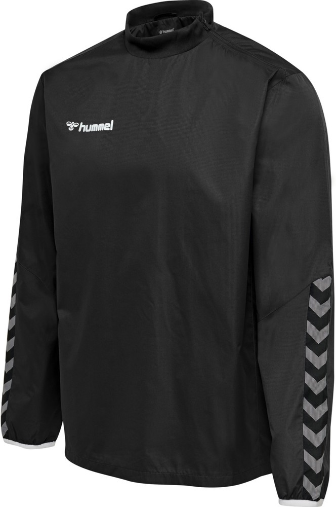 HummelKinderJackeHmlauthenticKidsWindBreakerBlackWhite-116