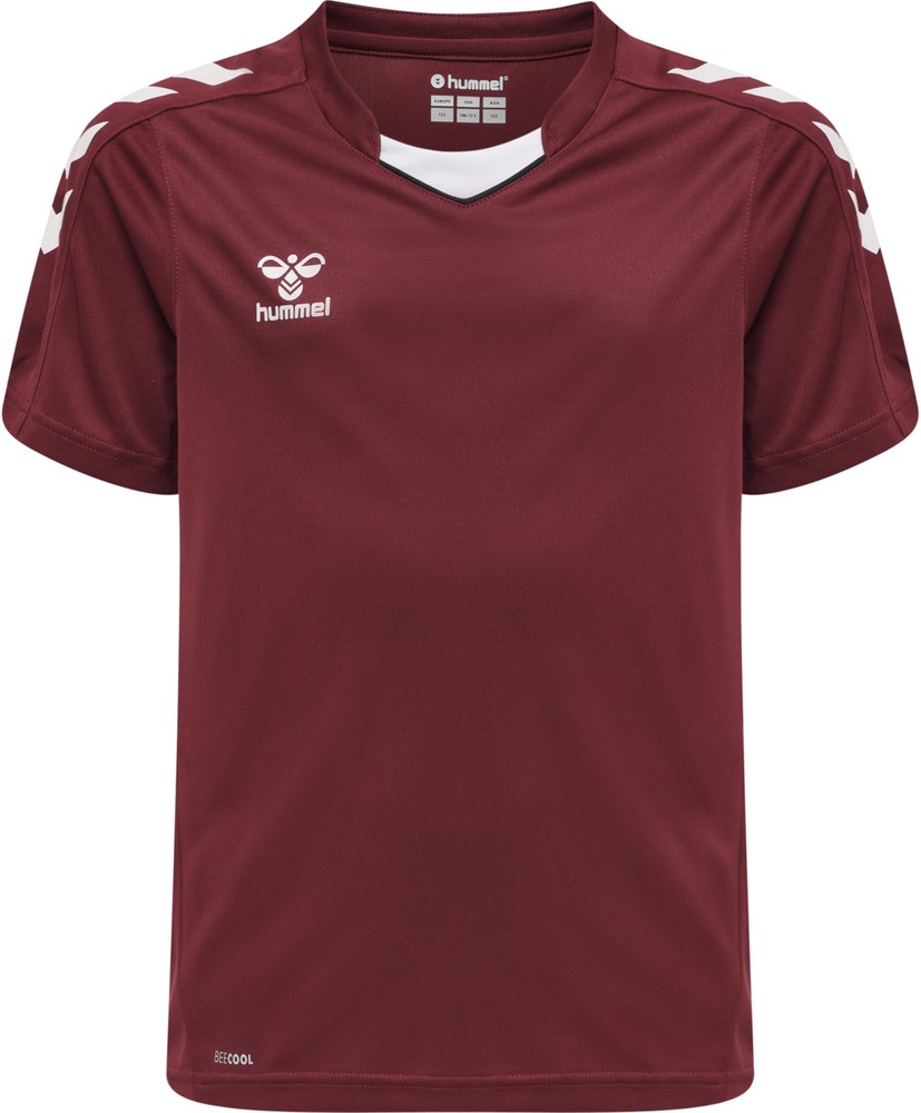 HummelKinderTrikotKurzarmHmlcoreXkPolyJerseySSKidsMaroon-116
