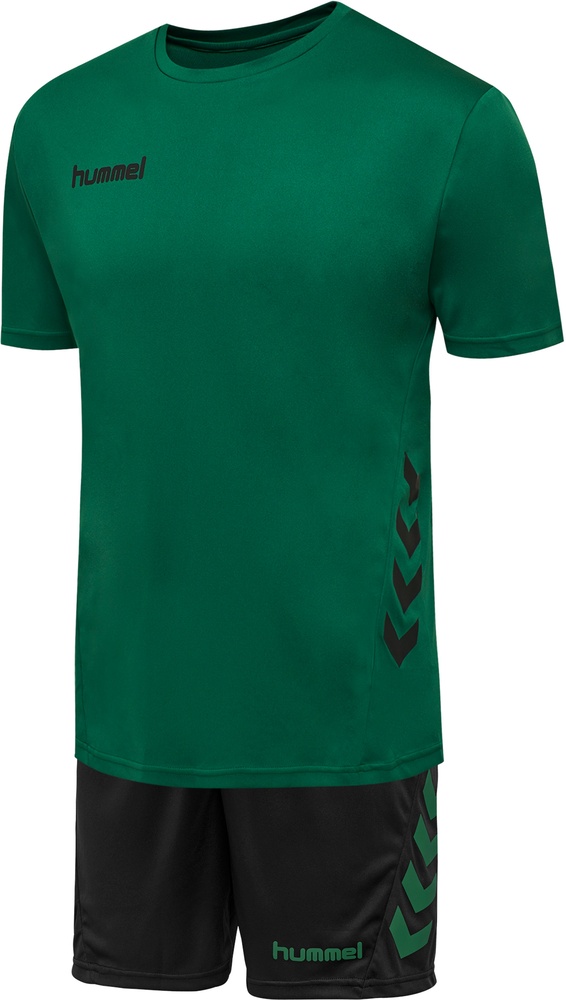 HummelKinderTrainigsanzugHmlpromoKidsDuoSet205873EvergreenBlack-104