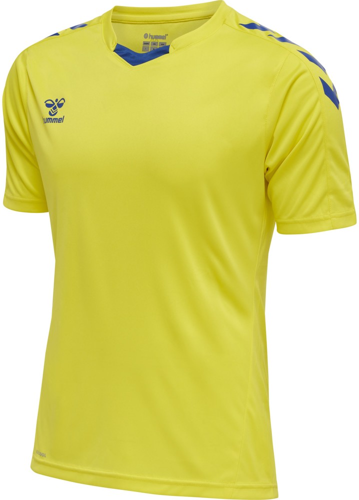 HummelTrikotKurzarmHmlcoreXkPolyJerseySSBlazingYellowTrueBlue-XXL