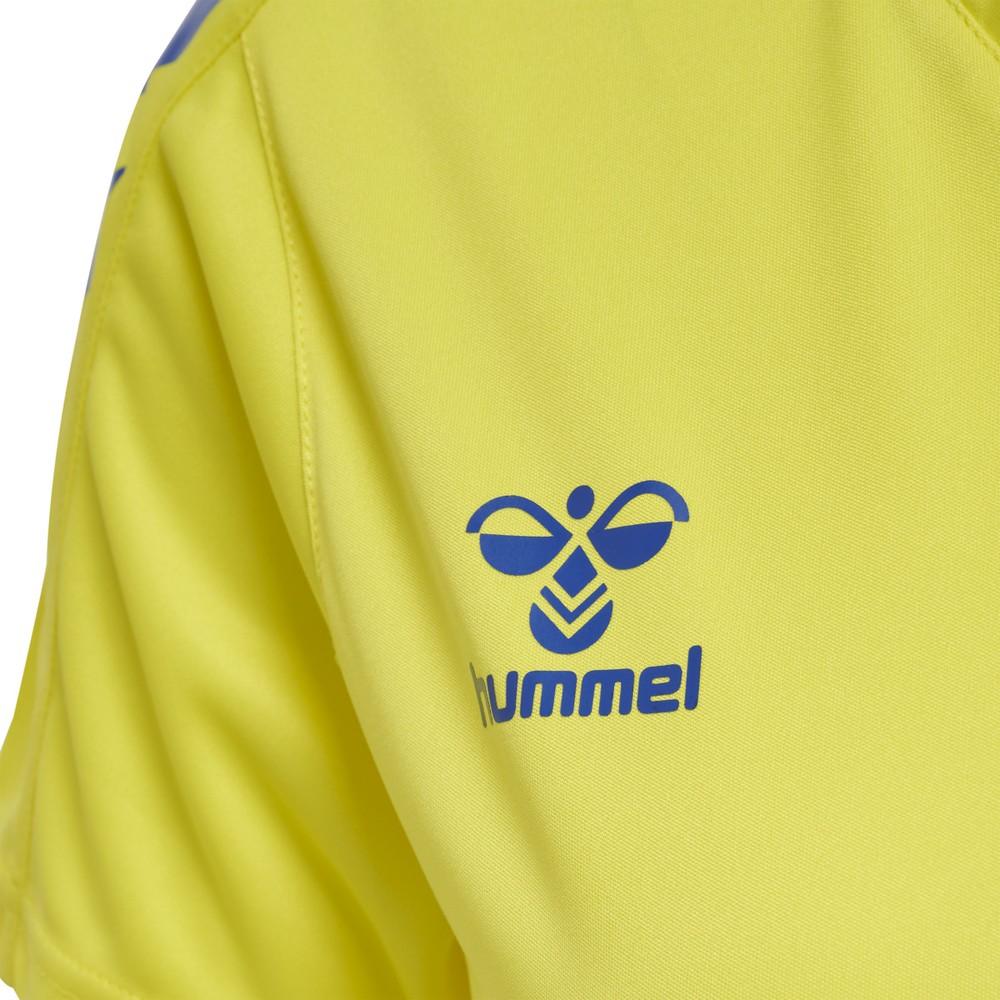 HummelDamenTrikotKurzarmHmlcoreXkPolyJerseySSWomanBlazingYellowTrueBlue-XXL