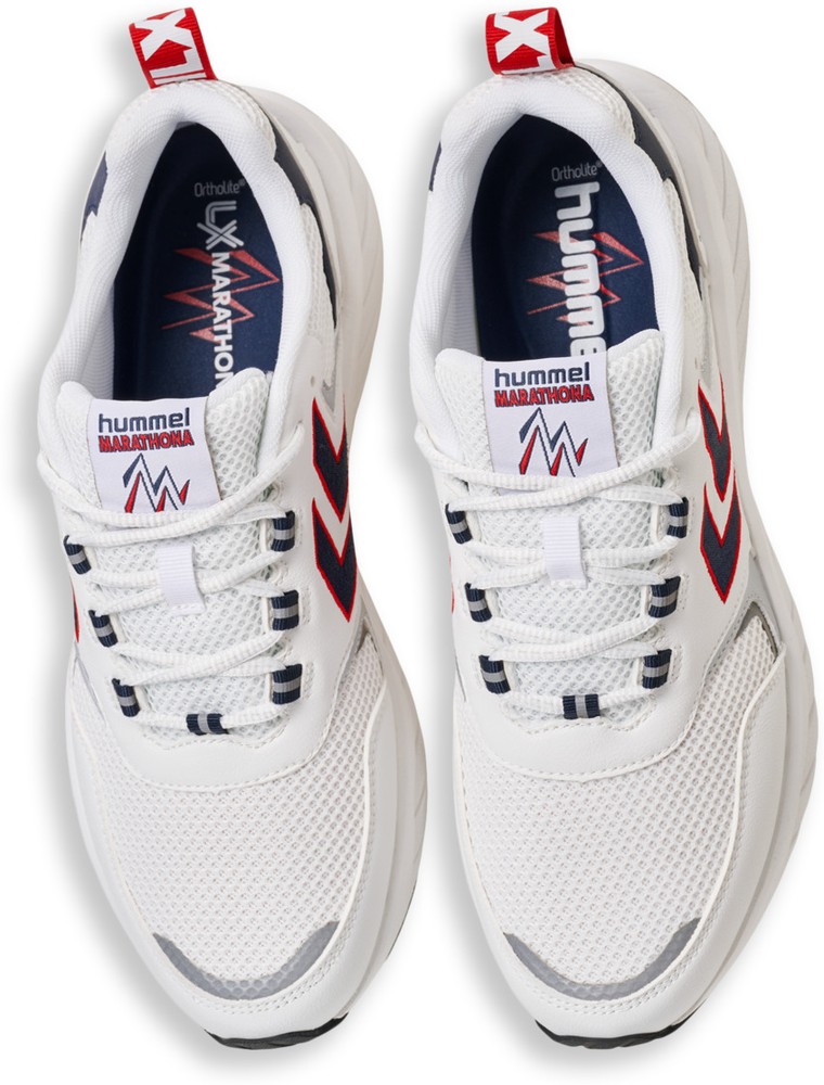 HummelSneakerflachMarathonaReachLxChWhiteBlackIris-36