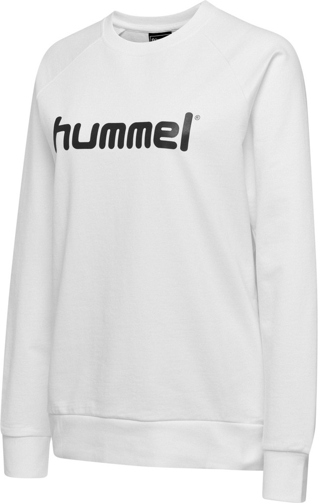 HummelDamenSweatshirtHmlgoCottonLogoSweatshirtWomanWhite-XXL