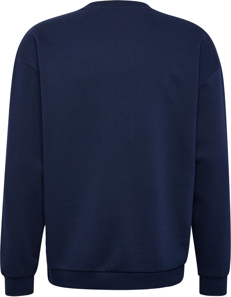 HummelSweatshirtLooseCrewneckBee230778DressBlues-XXL