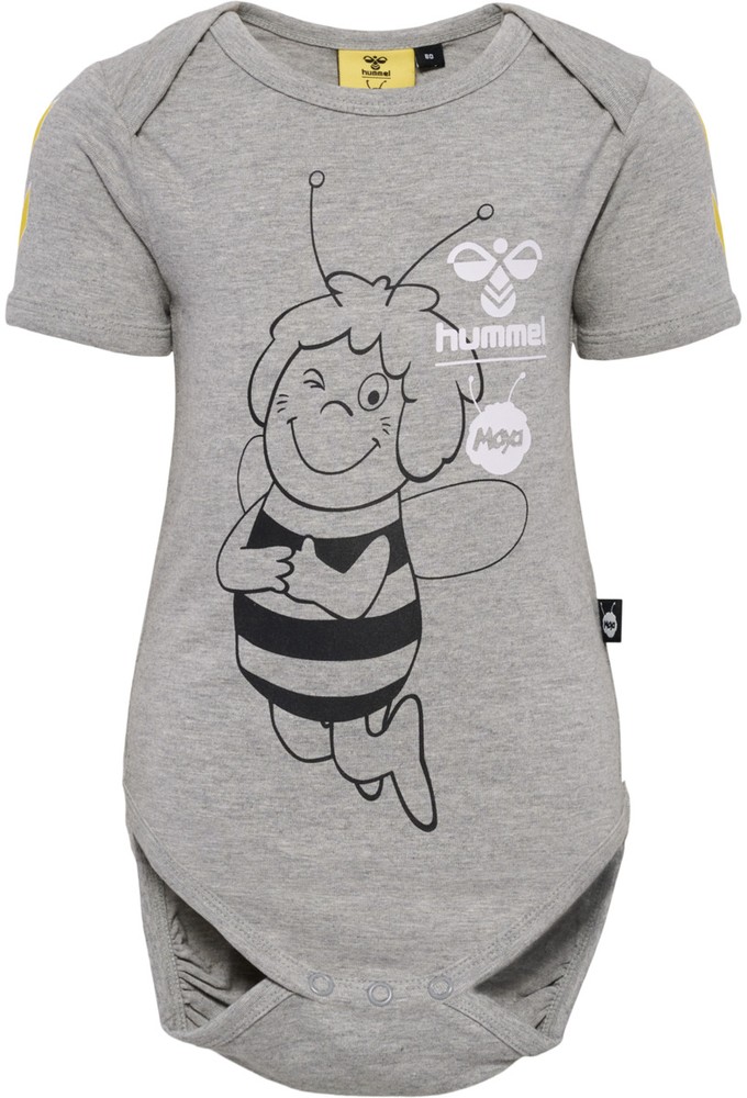 HummelKinderMayaBodySSGreyMelange
