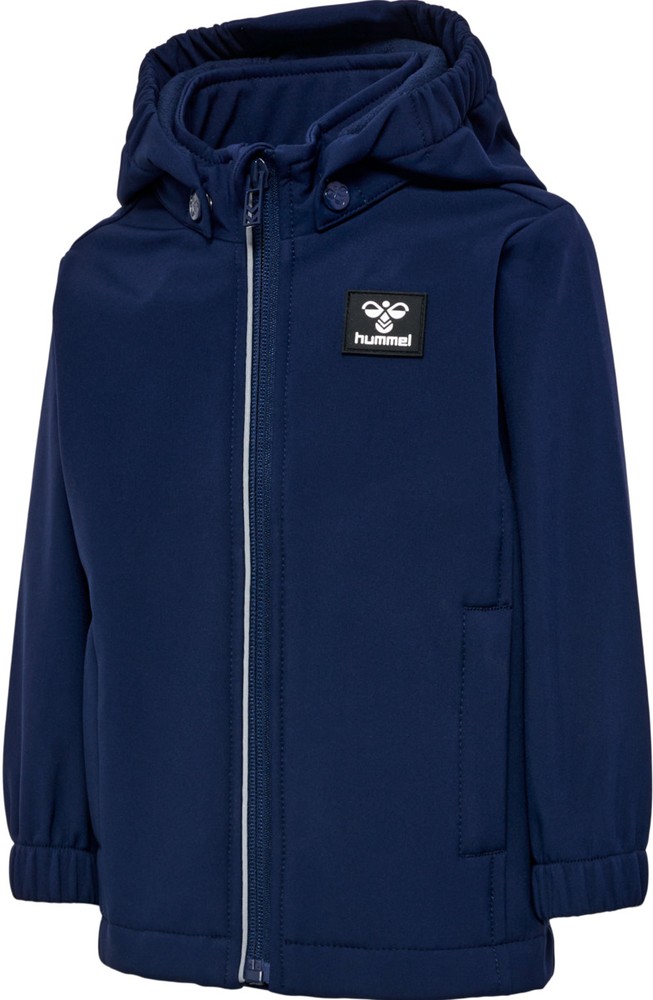 HummelKinderJackeHmlmarsTexMiniSoftshellJacketBlackIris-80