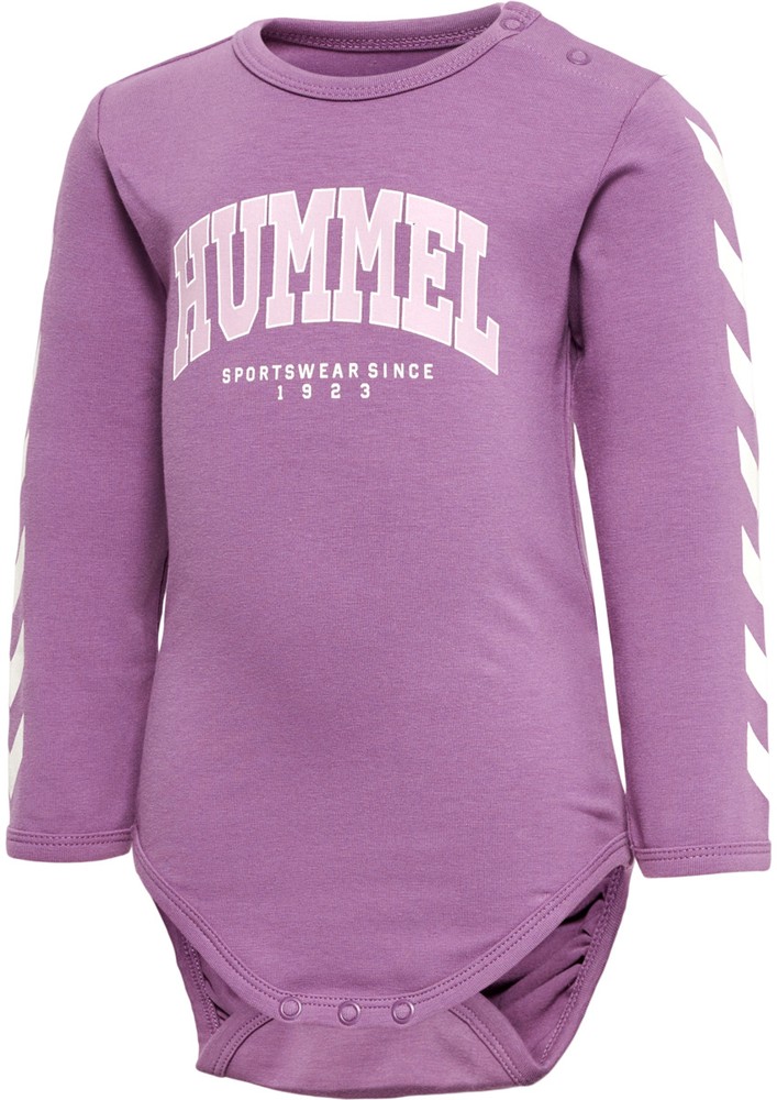 HummelKinderFastFlipperBodyLSArgylePurple-56