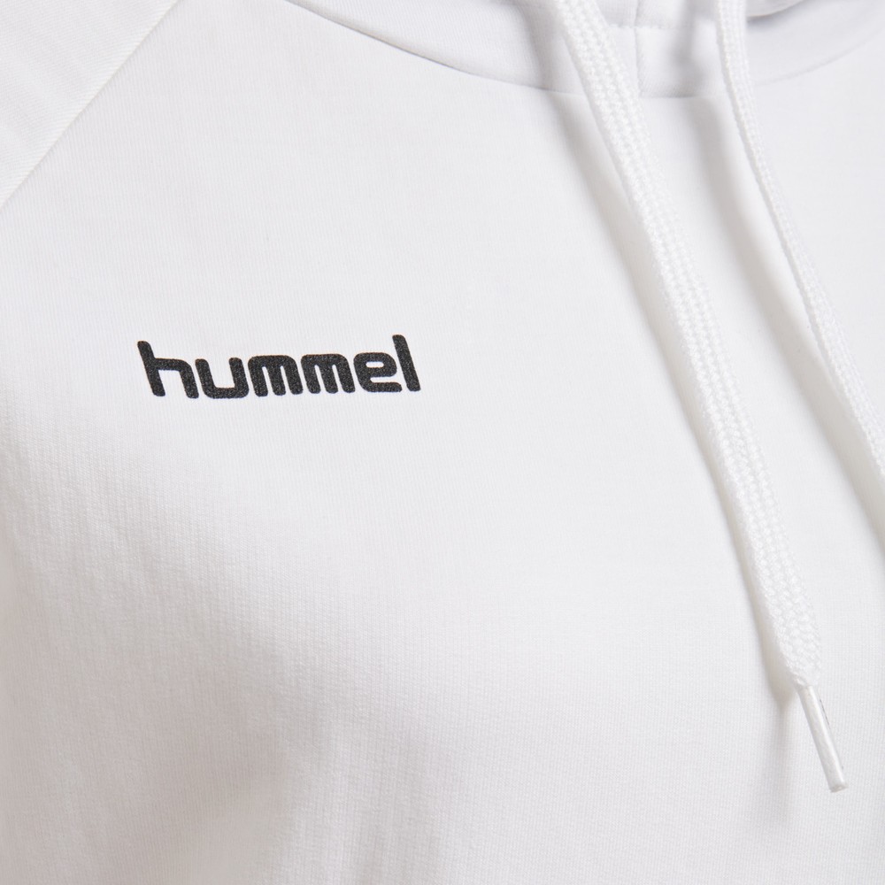 HummelDamenHoodieHmlgoCottonHoodieWomanWhite-XXL