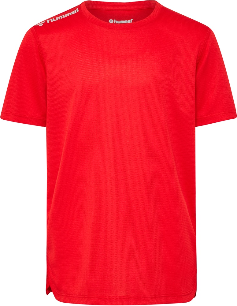 HummelKinderT-ShirtTopHmlrunJerseySSKidsTangoRed-128