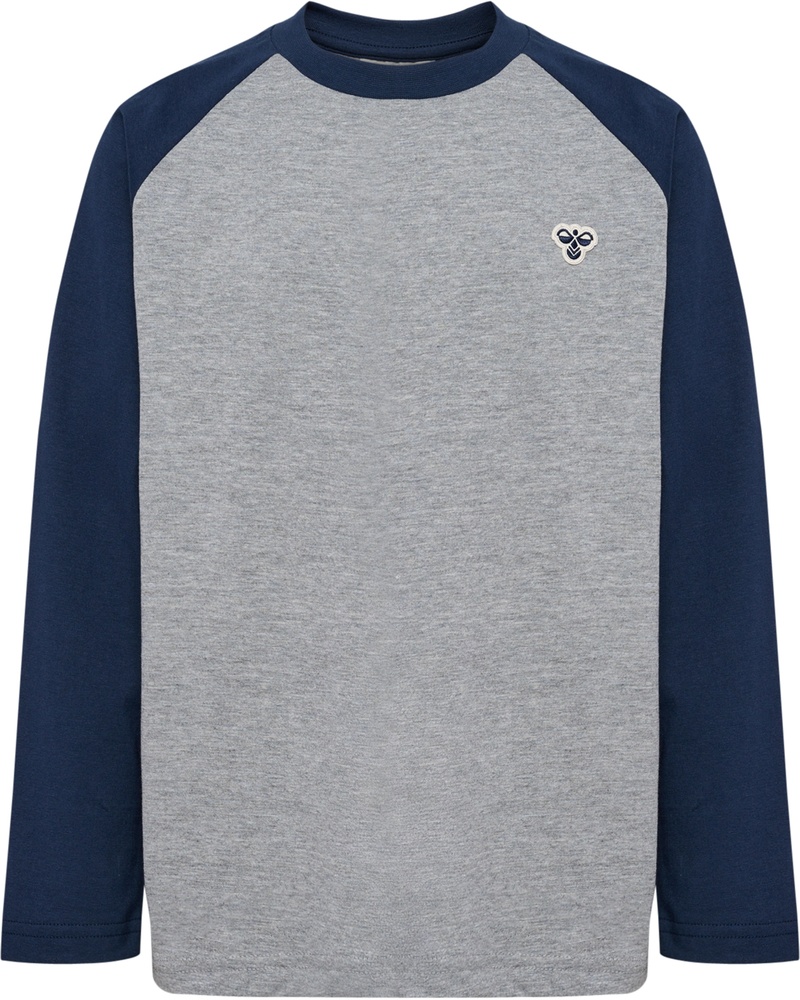 HummelKinderRaglanLooseT-ShirtLongsleeveBee229848DressBlues-110116-ca5-6Jahre