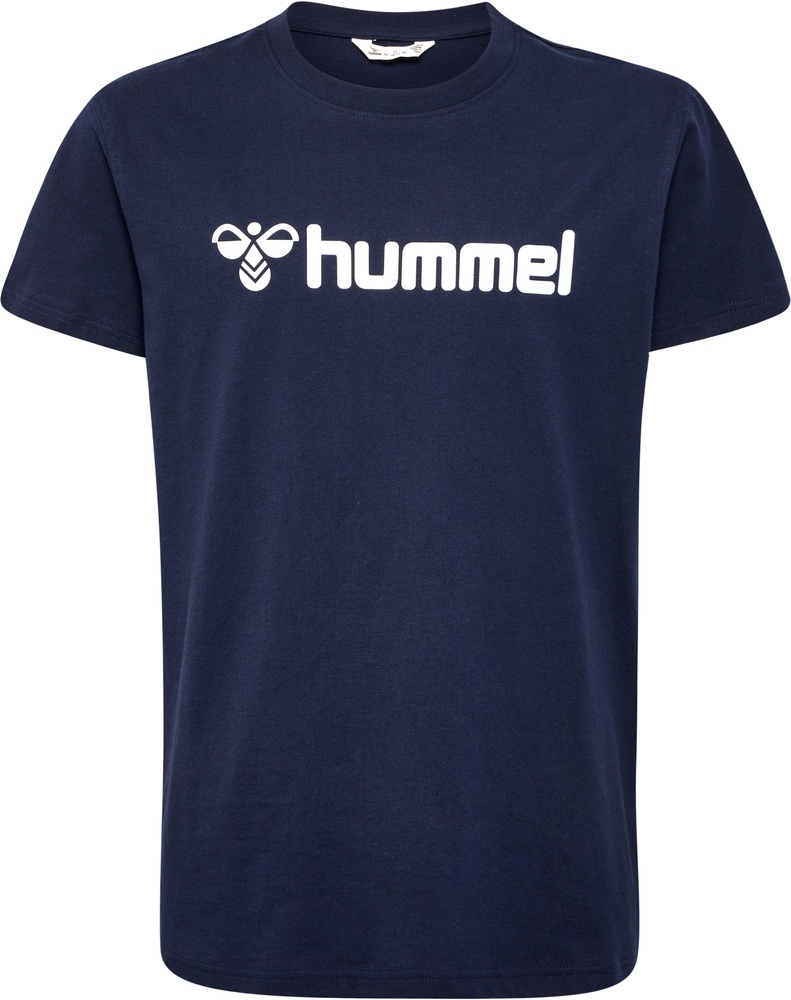HummelKinderT-ShirtTopHmlgo20LogoT-ShirtSSKidsMarine-116