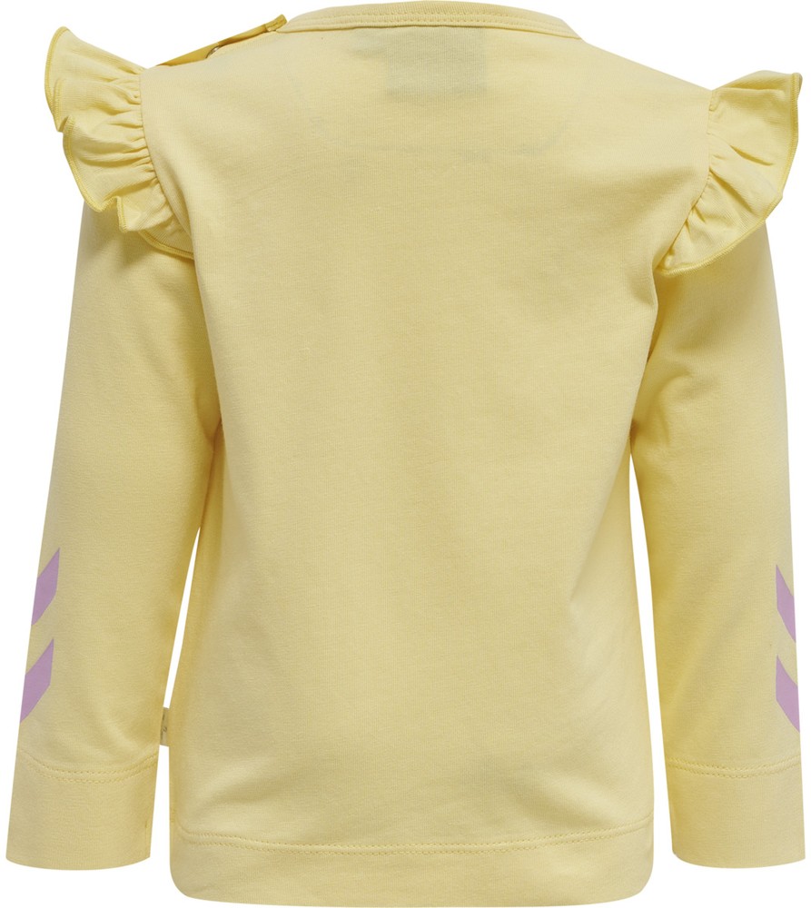 HummelKinderLongsleeveMirabelT-ShirtLSPaleBanana