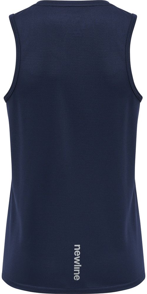 NewlineKinderT-ShirtTopKidsCoreRunningSingletBlackIris-128