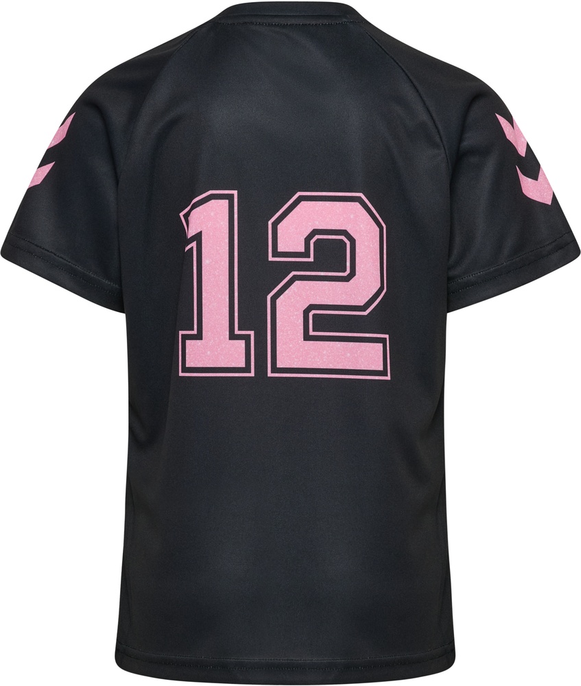 HummelKinderShimmerT-ShirtSS228564BlackBridalRose-104-ca4Jahre