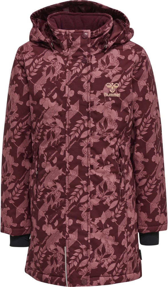 HummelKinderMantelHmlalmaTexCoatWindsorWine-104