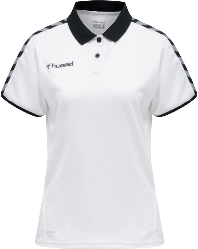 HummelDamenPoloShirtHmlauthenticWomanFunctionalPoloWhite-XXL