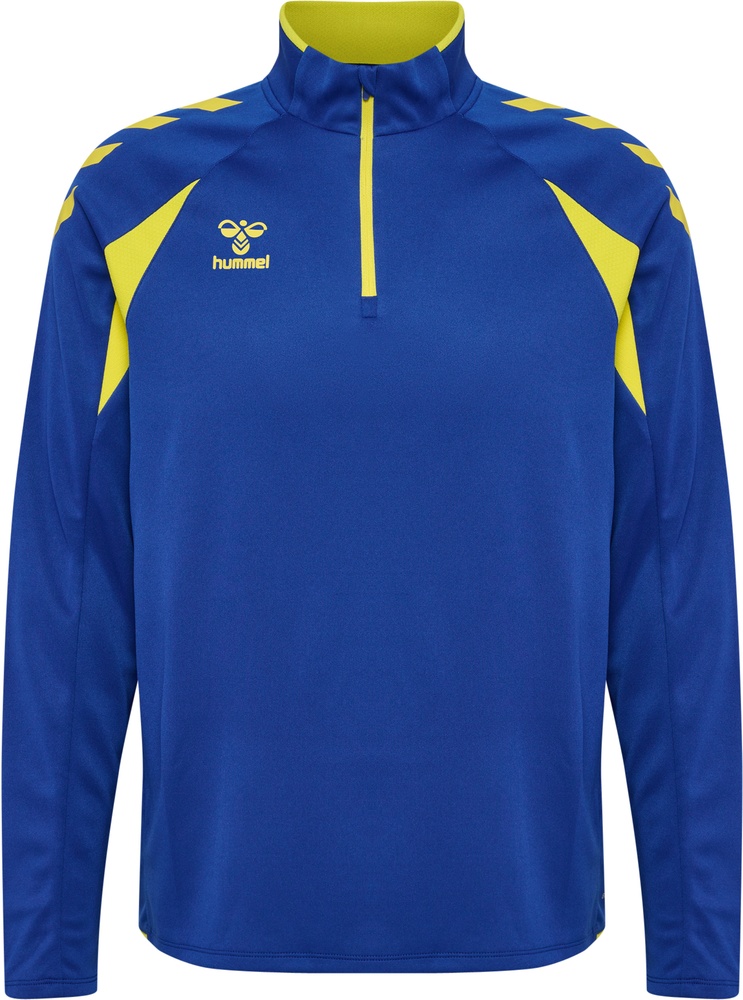 HummelSweatshirtCore20HalfZip230832TrueBlueBlazingYellow-XS