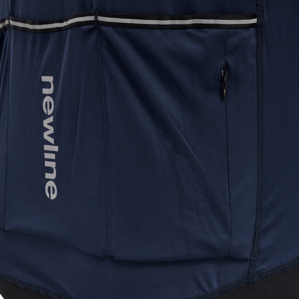 NewlineLangarmtrikotMensCoreBikeLSJerseyBlackIris-XXL