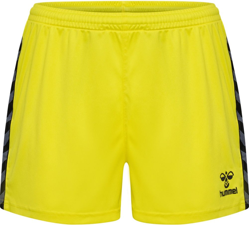 HummelDamenShortsHmlauthenticPlShortsWomanBlazingYellow-XXL