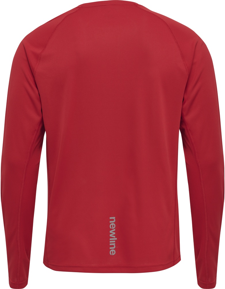 NewlineT-ShirtTopMenSCoreRunningT-ShirtLSTangoRed-XXL