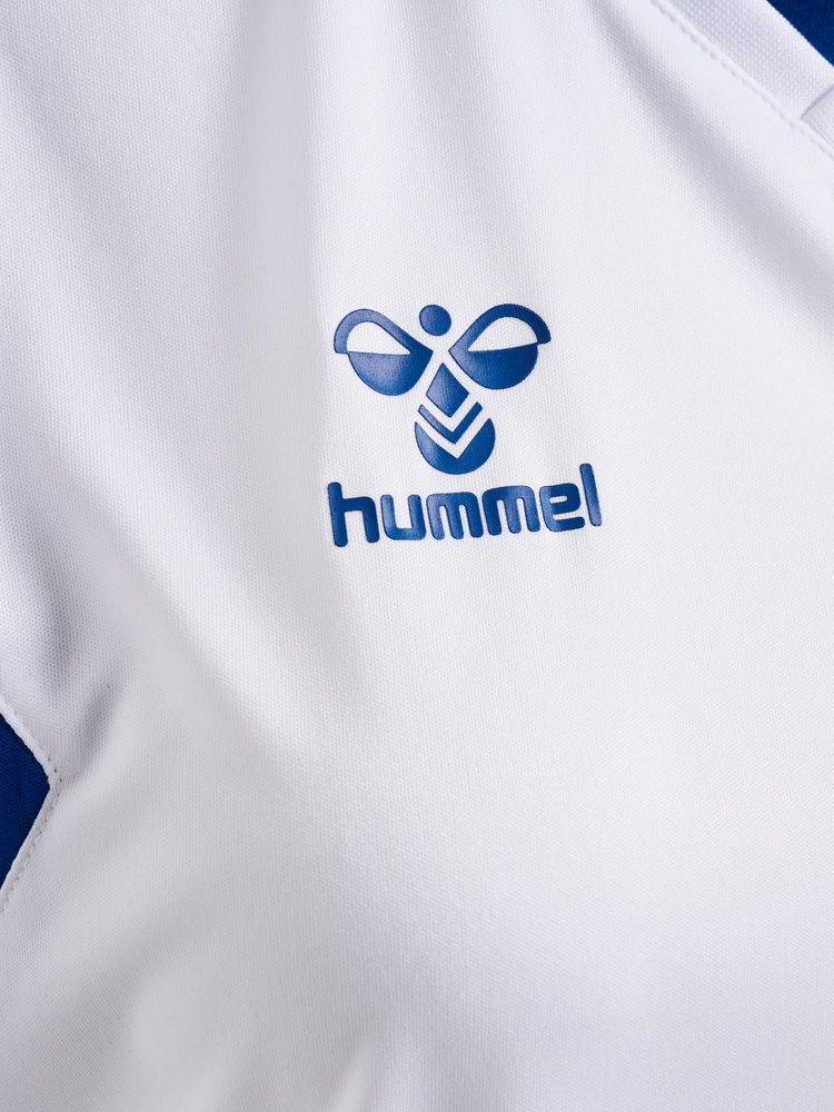 HummelDamenT-ShirtHmlauthenticPlJerseySSWomanWhiteTrueBlue-XXL