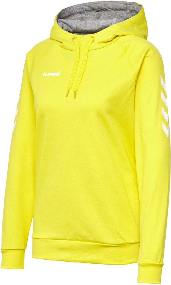 HummelDamenHoodieHmlgoCottonHoodieWomanBlazingYellow-XXL