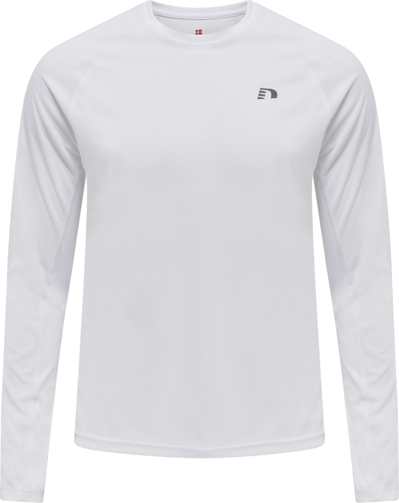 NewlineT-ShirtTopMenSCoreRunningT-ShirtLSWhite-XXL