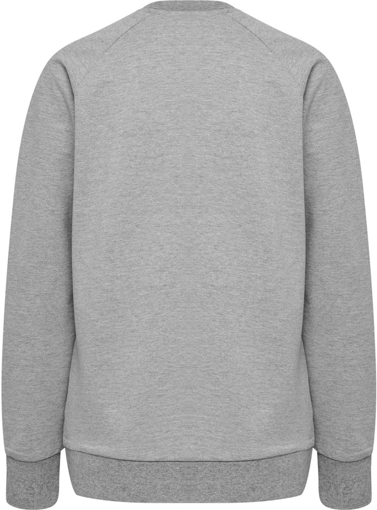 HummelDamenSweatshirtHmlgoCottonLogoSweatshirtWomanGreyMelange-XXL