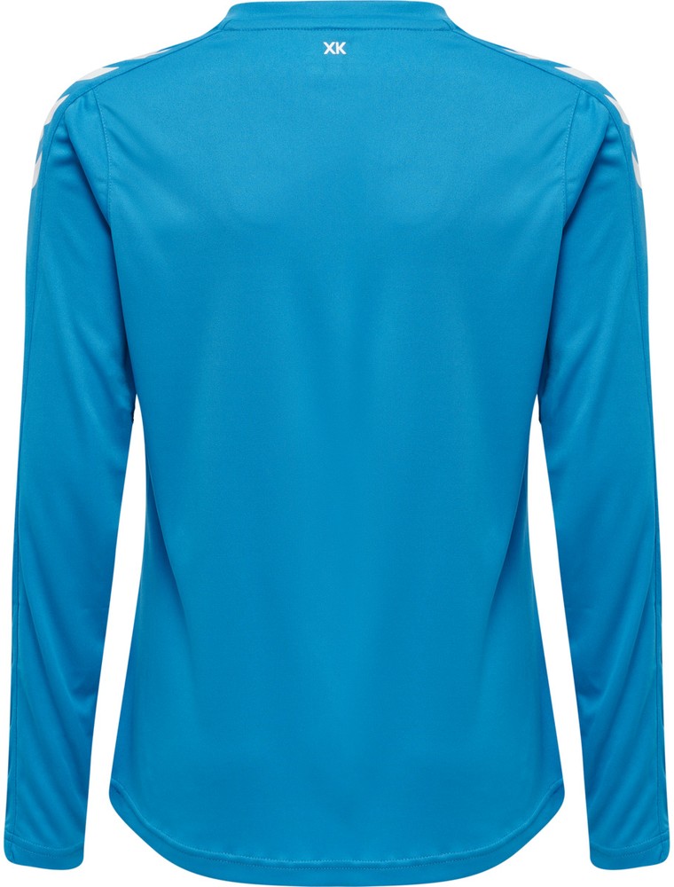 HummelKinderTrikotLangarmHmlcoreXkPolyJerseyLSKidsBlueDanube-116