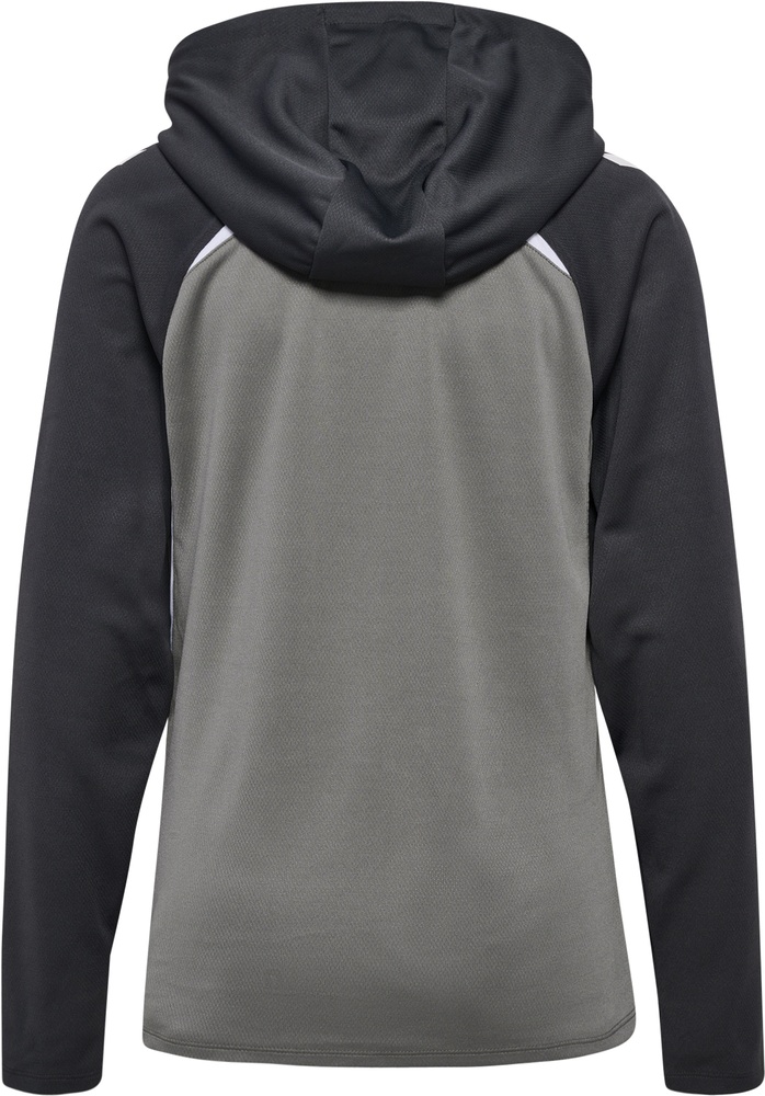 HummelDamenLead20ZipHoodie223761SteelGrayAsphalt-XXL