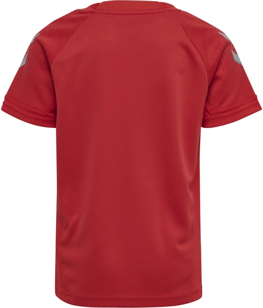 HummelKinderTrikotKurzarmHmlleadSSPolyJerseyKidsTrueRed-116