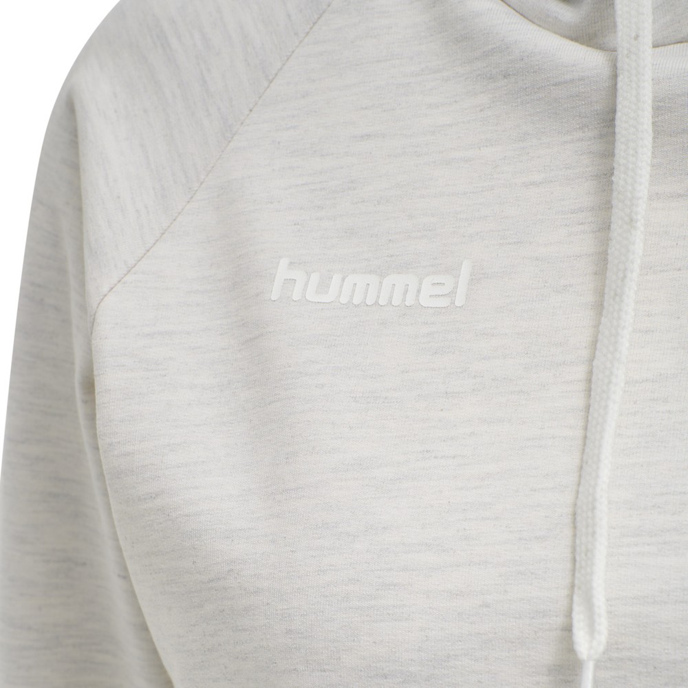 HummelDamenHoodieHmlgoCottonHoodieWomanEgretMelange-XXL