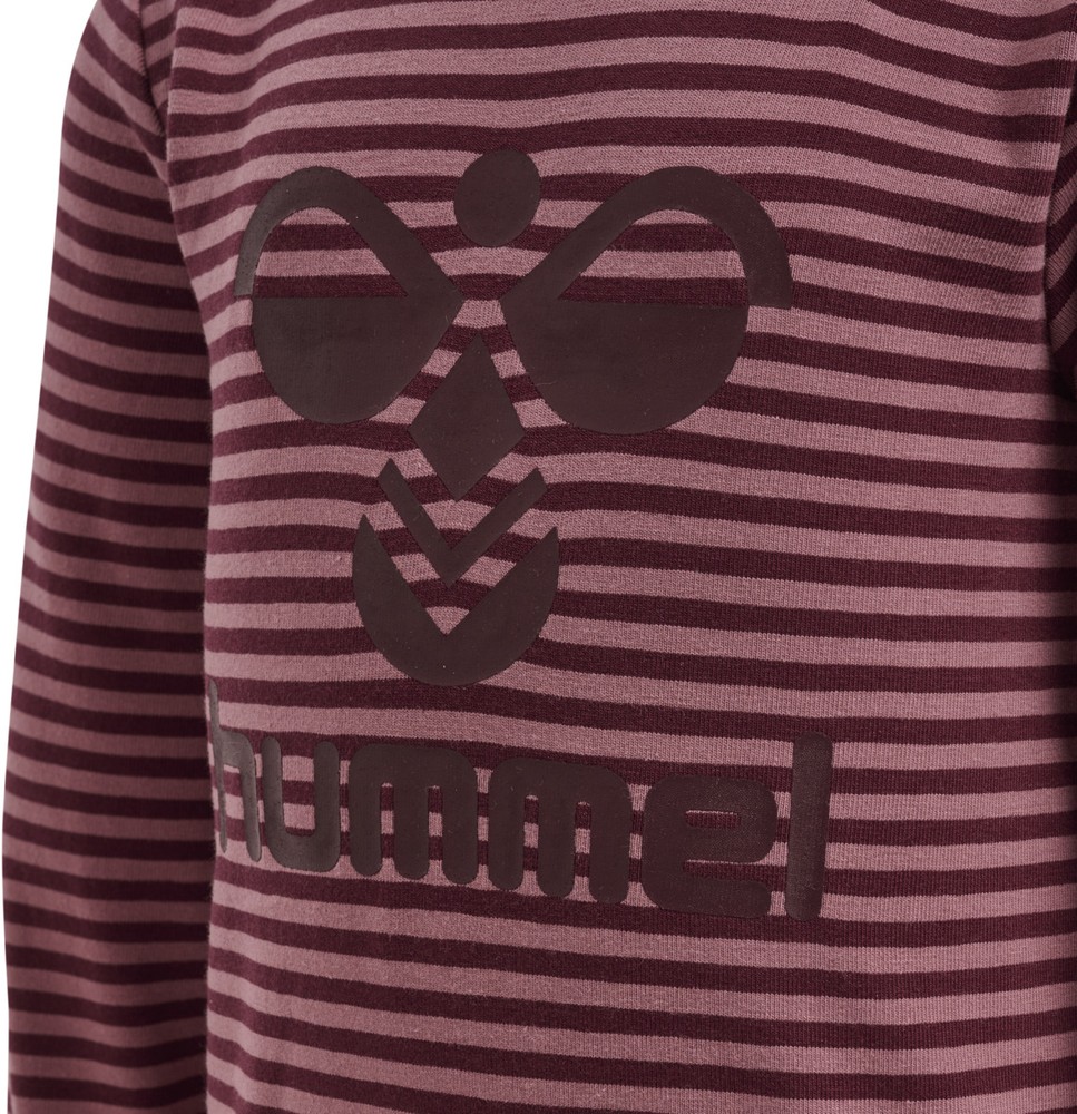 HummelKinderBodysuitLangarmHmlmulleBodysuitWindsorWine-56