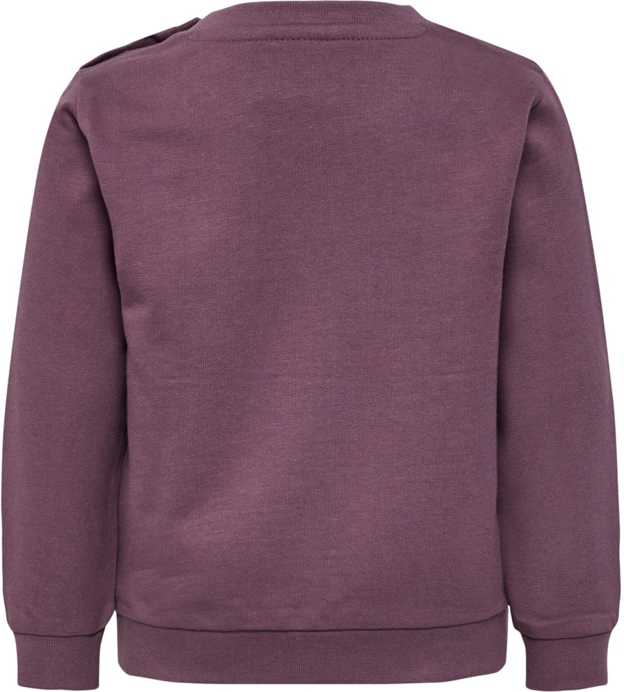 HummelKinderSweatshirtsHmlfastwoLimeSweatshirtTulipwood-104