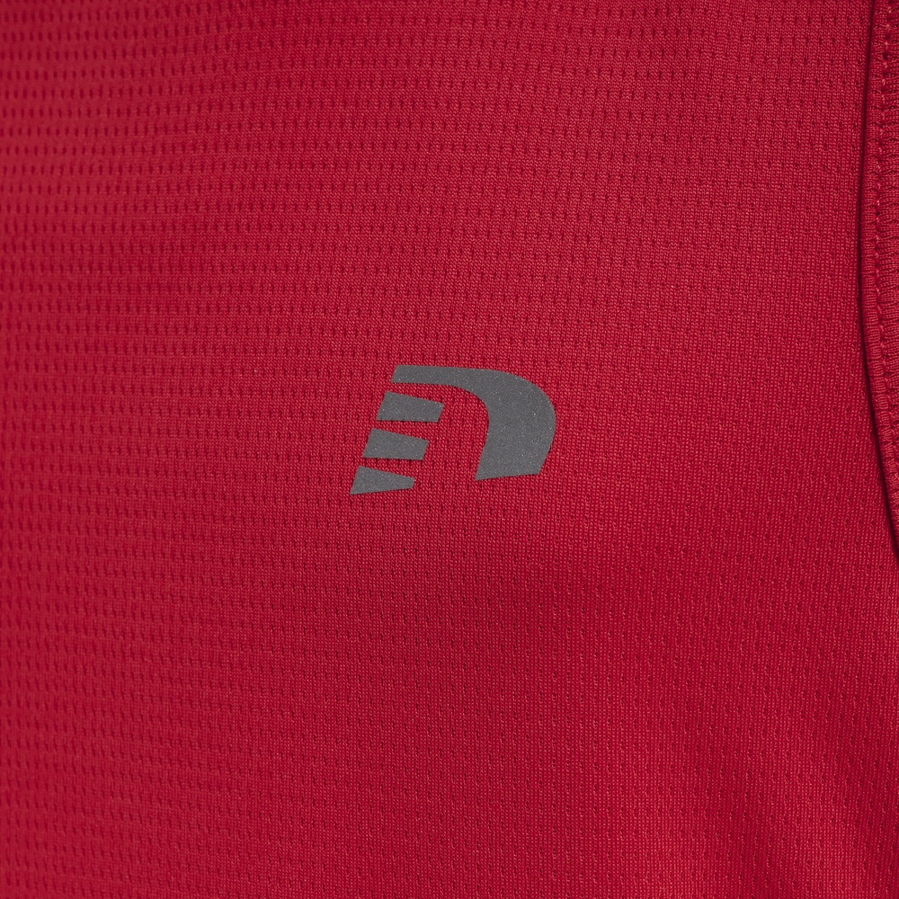 NewlineKinderT-ShirtTopKidsCoreRunningSingletTangoRed-128