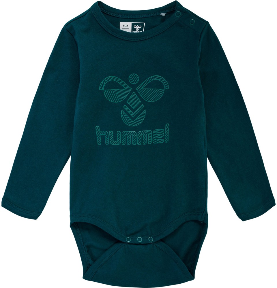 HummelKinderBodyLangarmHmlfastwoFlipperBodyLSDeepTeal-56
