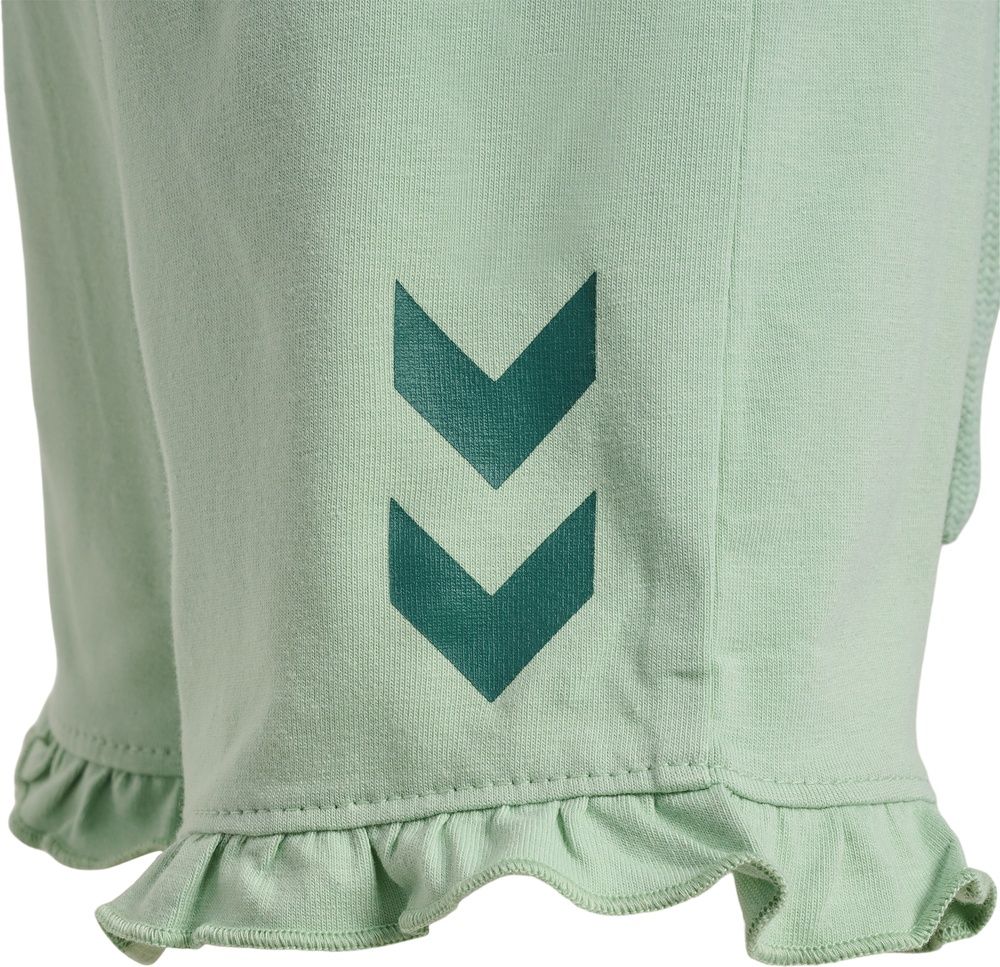 HummelKinderTalyaRuffleShorts219858SiltGreen-56-ca0-3Monate